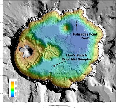 Unexpected diversity found within benthic microbial mats at hydrothermal springs in Crater Lake, Oregon